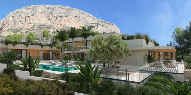 En venta parcela con licencia y proyecto de villa de lujo en la prestigiosa zona del montgo javea — 18