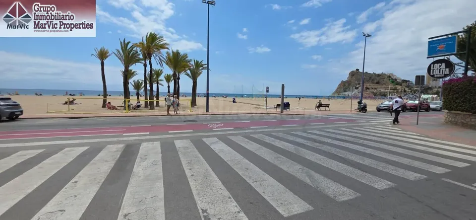 Estudio en primera línea de Playa de Poniente – Benidorm