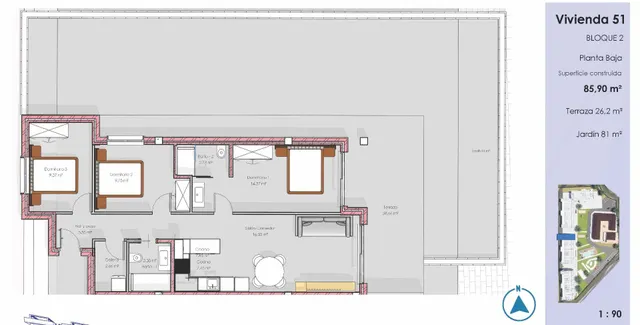 Apartamentos modernos amueblados en El Raso-Guardamar: vida contemporánea cerca de la playa y del campo de golf — 8