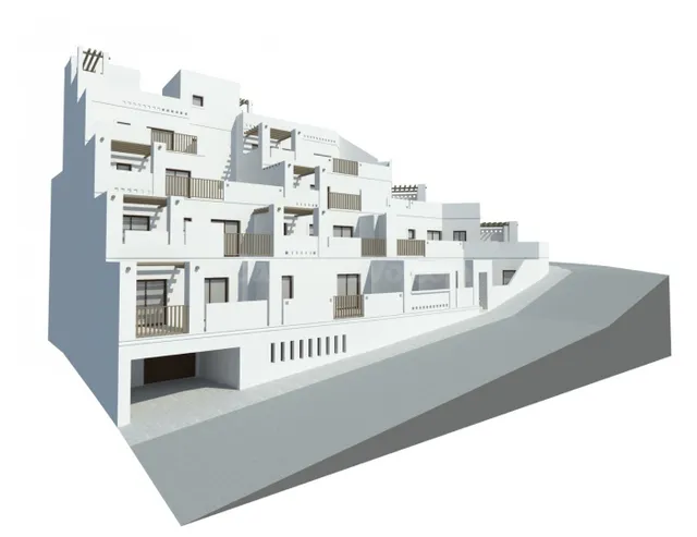 Solar con proyecto y licencia 10 viviendas, garajes y traste - foto 5