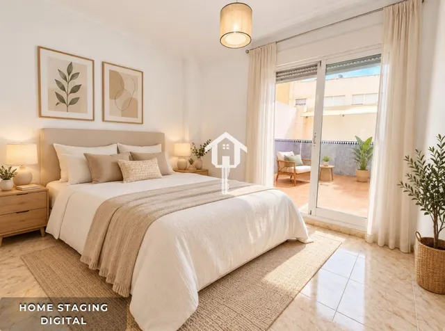 PISO EN VENTA EN ALICANTE. ZONA DE LA FLORIDA. 79m2, 2 habitaciones, 1 BAÑO, AMPLIO PATIO, PRIMERA PLANTA CON ASCENSOR. — 29