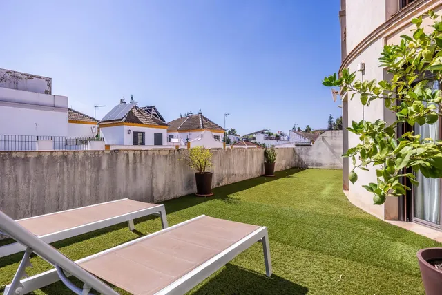 se alquila piso  SIN MUEBLES de 2 habitaciones 2 baños, terraza, garaje en castilleja de la cuesta — 21
