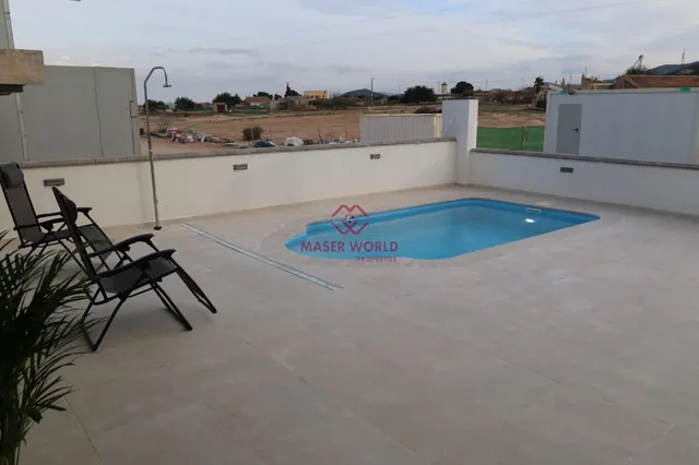 VILLAS DE OBRA NUEVA EN FUENTE ALAMO, MURCIA — 21