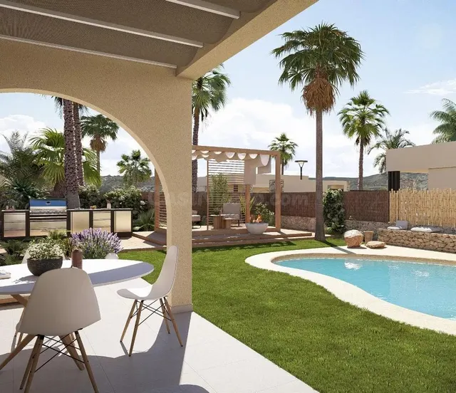 Villas contemporáneas de una sola planta en Altaona Golf Resort Murcia — 5