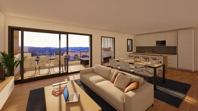 REF 4240 ÁTICO 3 DORM. CON TERRAZA DE 65m2 PUXEIROS ( MOS ) - foto 3