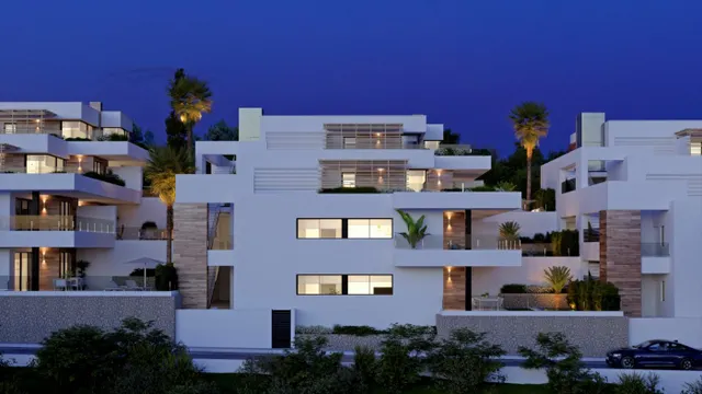 Se venden seis exclusivos apartamentos áticos modernos Y plantas bajas con jardín .Moraira Javea — 24