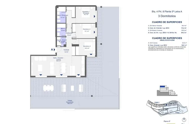 Ático 3 habitaciones 126m² en venta - Costa del sol — 13