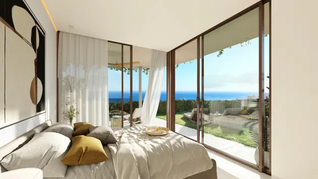 Apartamento planta baja de 2 dormitorios, jardín y vistas al mar en El Higuerón. Fuengirola — 8