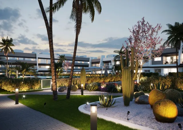 URBANIZACION DE DISEÑO CON BUENAS PISCINAS Y TERRAZAS — 18