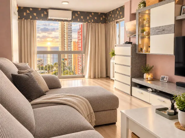 Estudio en planta 12 con vistas al mar y parking en Benidorm – 175.000 € — 19