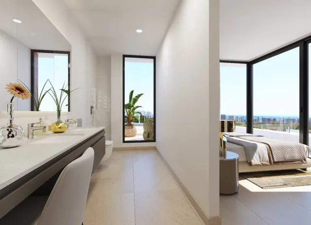 VILLAS DE OBRA NUEVA MODERNAS CON VISTAS AL MAR EN SIERRA CORTINA — 14