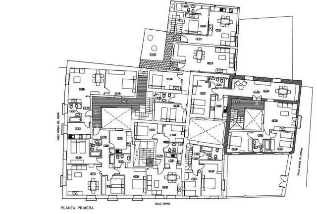 proyecto de rehabilitacion de 3 edificios en Granada — 39