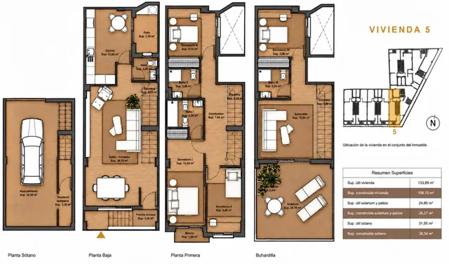 PROMOCIÓN EXCLUSIVA DE 10 VIVIENDAS TRÍPLEX EN EL SUR DE MURCIA — 34