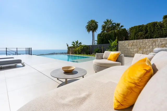Impresionante villa mediterránea de lujo con vistas al mar e