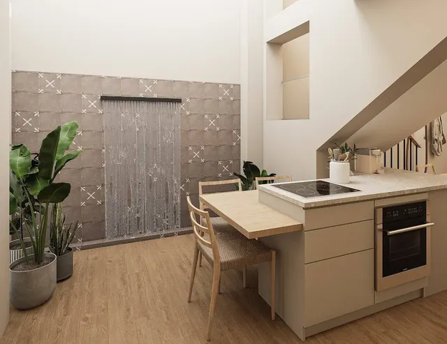 Exclusiva casa mata reformada con terraza y solárium privado en el casco antiguo de Estepona — 7