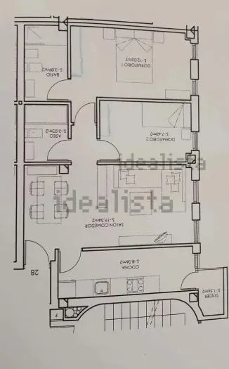 JUNTO AL HUBU | 2 DORMITORIOS + 2 BAÑOS + GARAJE Y TRASTERO | 900 € | VB1491 — 14