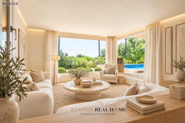 Chalet independiente en planta única con vistas a Palma, gran piscina y caseta anexa para invitados o servicio en Sa Cabaneta — 4