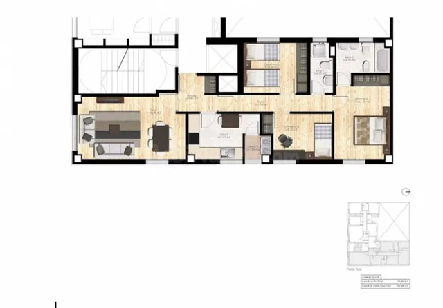 PISO DE NUEVA PROMOCIÓN CON 2 Y 3 habitaciones, PRIMERAS CAL - foto 5
