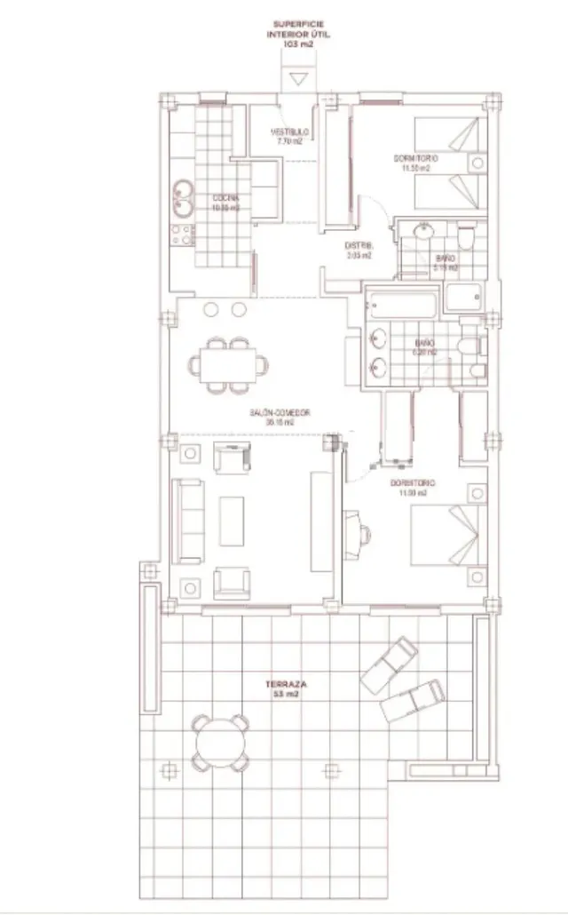Apartamento 2 habitaciones 125m² en venta - Costa del Sol — 14