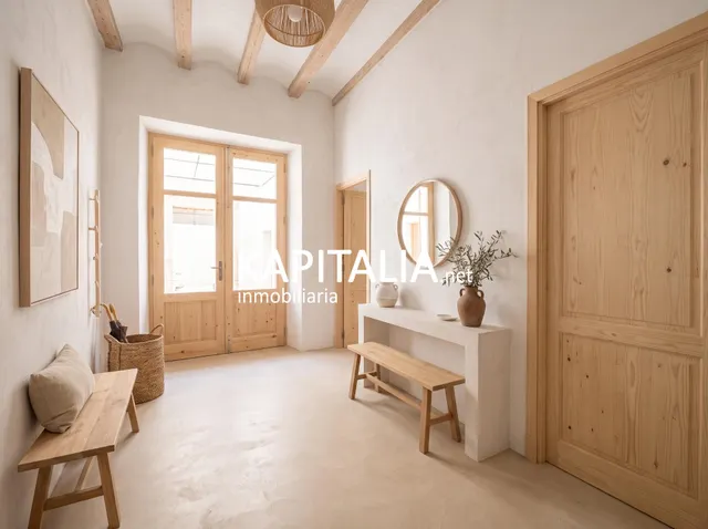 Casa en VENTA en Cerdà con cochera, patio interior y chimenea, ideal para reformar — 6