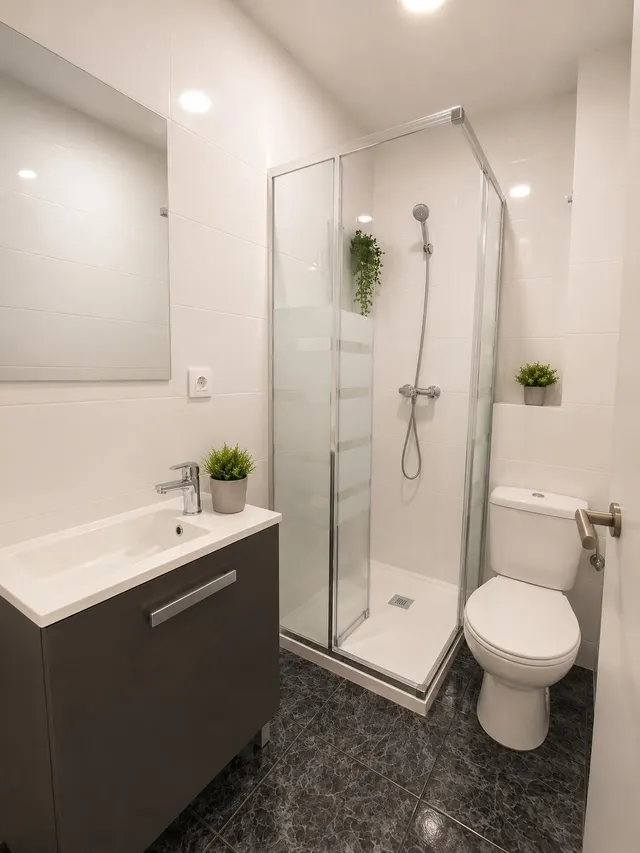 Creu de barbera! Piso de 3 habitaciones, balcón,  junto al Parque del Valles! — 17