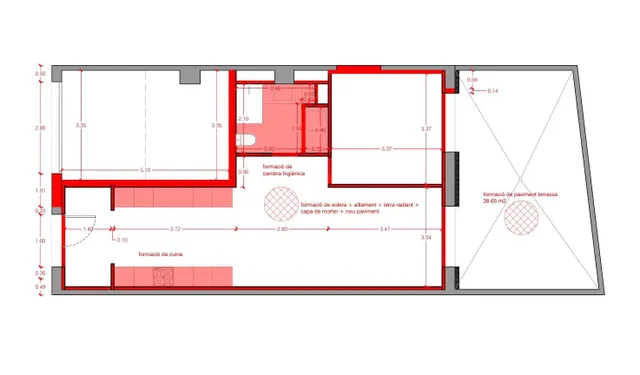 LOCAL COMERCIAL EN VENDA AMB PROJECTE DE CANVI D'ÚS A HABITATGE / CENTRE DE VILANOVA DEL CAMÍ — 7