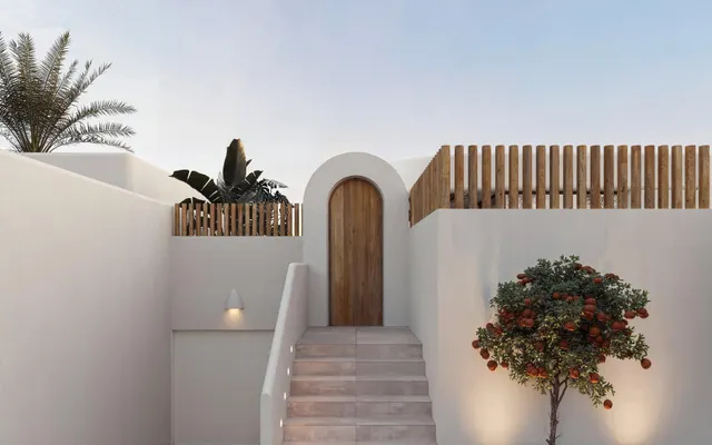 Villa de estilo ibicenco con 4 dormitorios  y piscina privada en La Finca Golf(Algorfa) — 6