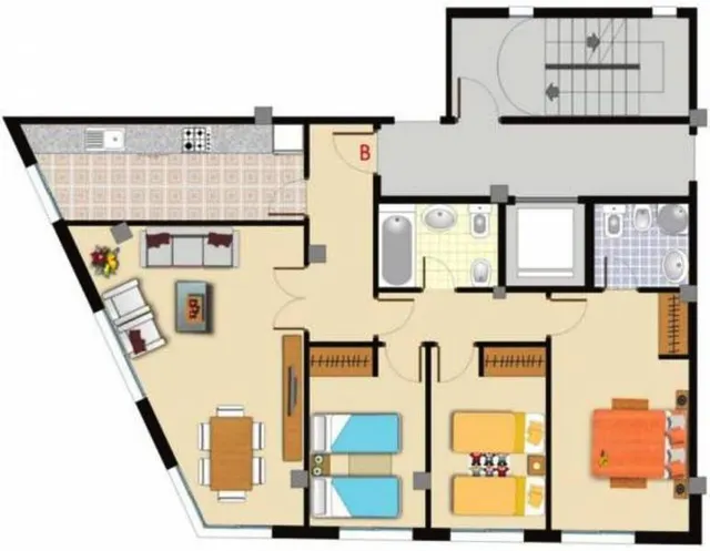 PISO DE TRES DORMITORIOS, CON PARKING Y TRASTERO — 18