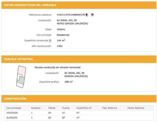Venta de Vivienda en Gandía — 2