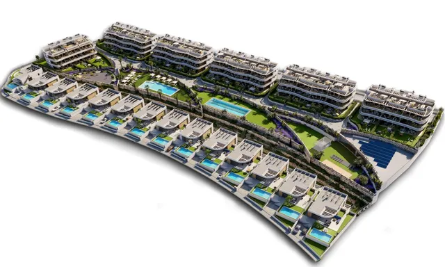 Apartamentos y villas de lujo de nueva construcción con vist - foto 5