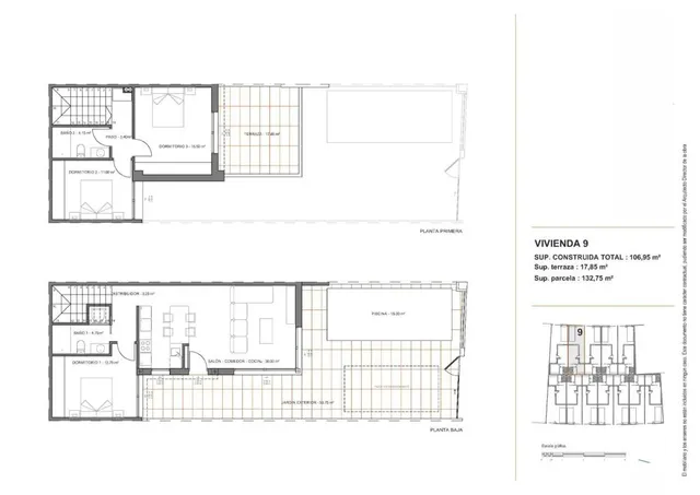 Elegantes villas adosadas de obra nueva con piscina privada cerca del mar en Santiago de la Ribera — 11