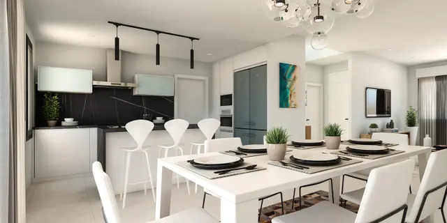 VILLA CONTEMPORANEA CERCA DE CENTRO URBANO Y MAR. — 3