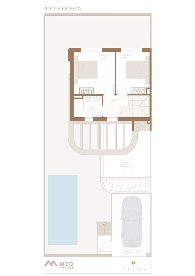 Villa adosada de nueva construcción con 3 dormitorios a la venta en Daya Nueva — 12