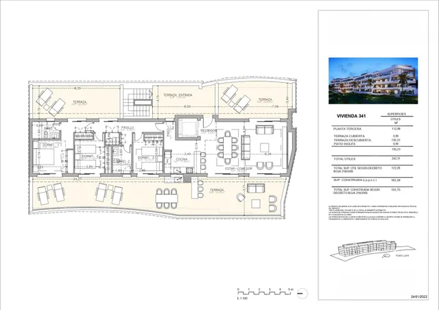 Ático 3 habitaciones 155m² en venta - guadalmina — 10