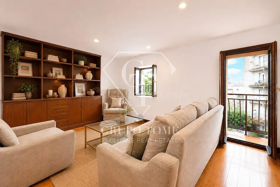 Vivienda acogedora con balcón y vistas despejadas