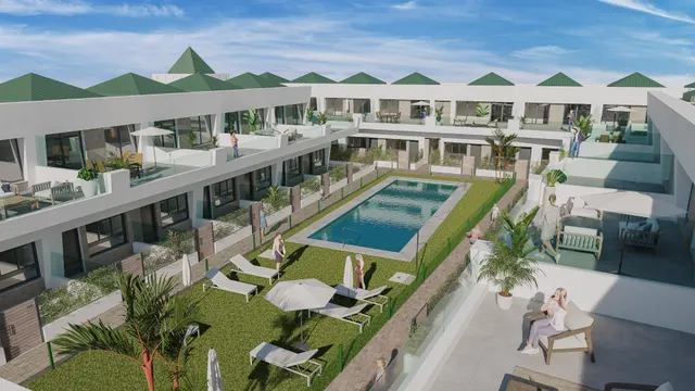 OBRA NUEVA EN construcción EN REGIMEN DE COOPERATIVA - Planta Baja en Jerez de la Frontera de 4 dormitorios y 138m2 de patio en Residencial Privado con Piscina — 10