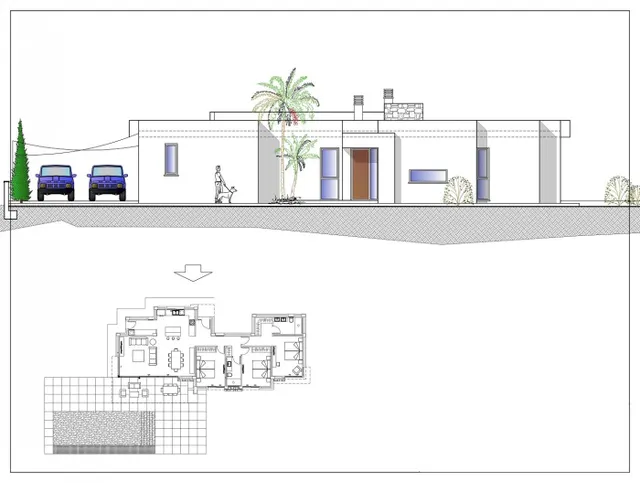 VILLA DE OBRA NUEVA EN CALPE — 7