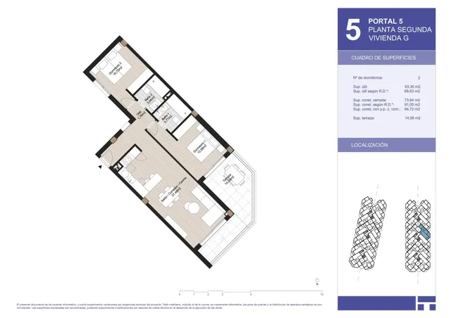 Apartamento 2 habitaciones 91m² en venta - EL MORCHE — 10