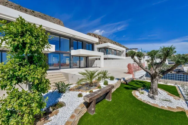▷Villa de Obra Nueva con Vistas al Mar en Finestrat, Costa B