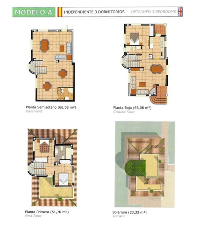 Villa 5 habitaciones 207m² en venta - Lo Marabú — 35