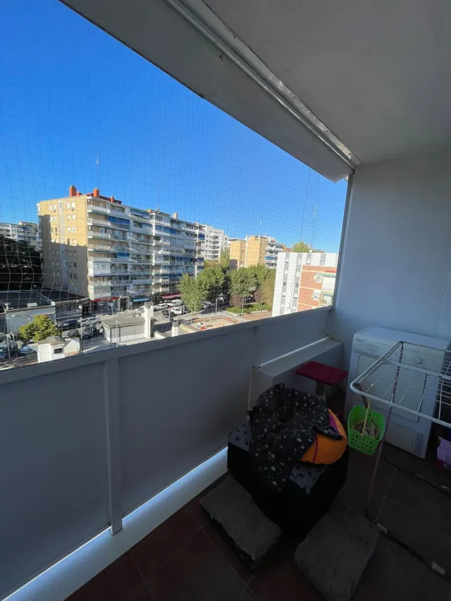 Piso amueblado con terraza y aire acondicionado en Parque Vosa, Móstoles — 20