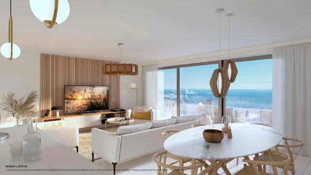 Ático de 2 dormitorios y 2 baños con vistas al mar. El Higuerón, Fuengirola — 8