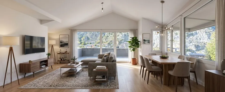 Atico-duplex de nueva contrucción a estrenar en canillo con 2 plazas de parking y 2 trasteros