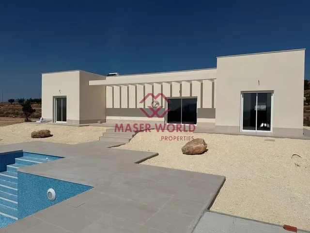 Villas de Obra Nueva en Pinoso en parcelas rústicas — 2