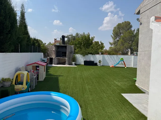 Chalet pareado en la alcaina | 4 dormitorios, jardín, garaje y sótano acondicionado — 10