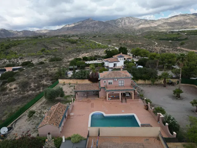 Espectacular chalet con piscina y gran jardín en Albatera — 4