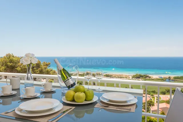 OL49 - Apartamento de 1 habitación con vistas al mar en Son  - foto 2
