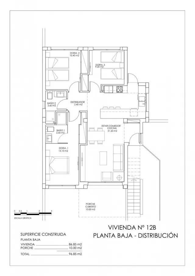 BUNGALOWS DE NUEVA CONSTRUCCIÓN EN SAN MIGUEL DE SALINAS — 24