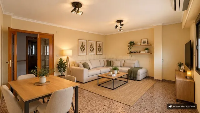 PISO EN VENTA EN CARLET – AMPLITUD, COMODIDAD Y EXCELENTE UB - foto 3