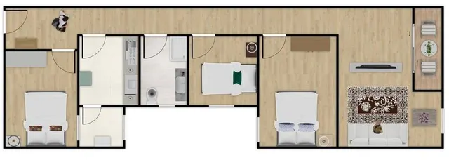 Piso 3 habitaciones 76m² en venta - Carolinas Altas — 23